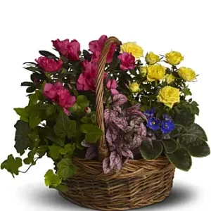 Blooming Garden Basket